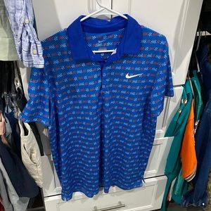 Nike dry fit golf polo